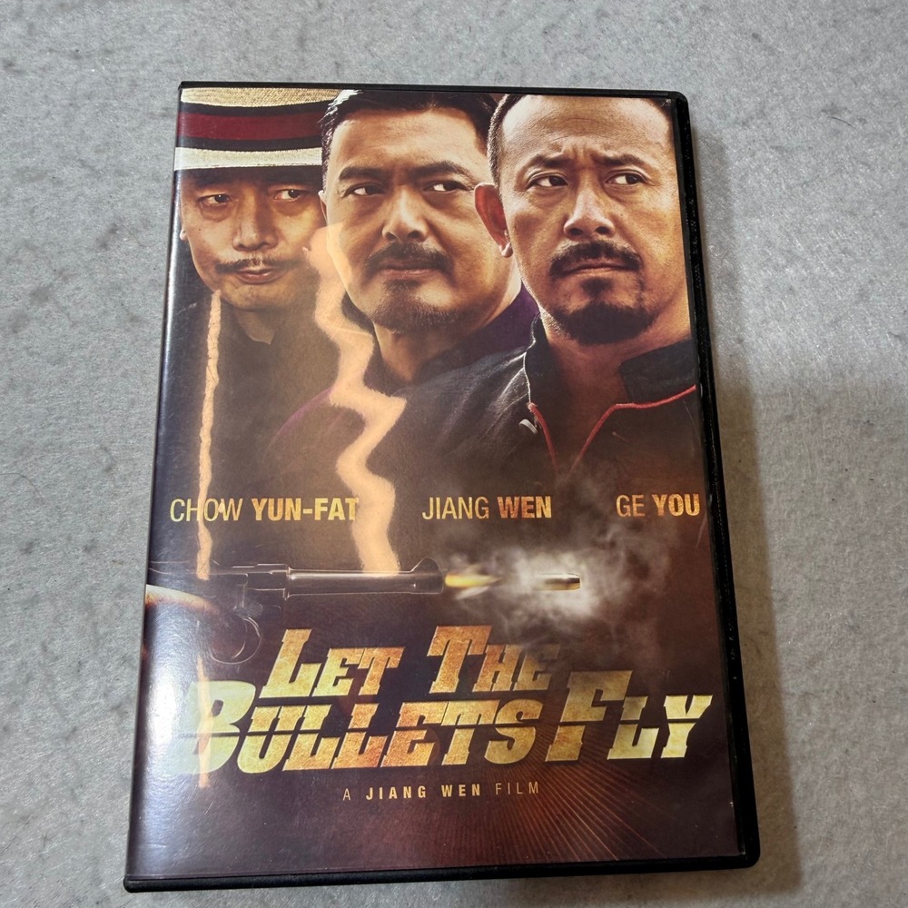 Let The Bullets Fly 2010 Chinese Action Comedy DVD Jiang Wen Film Chow Yun Fat‎